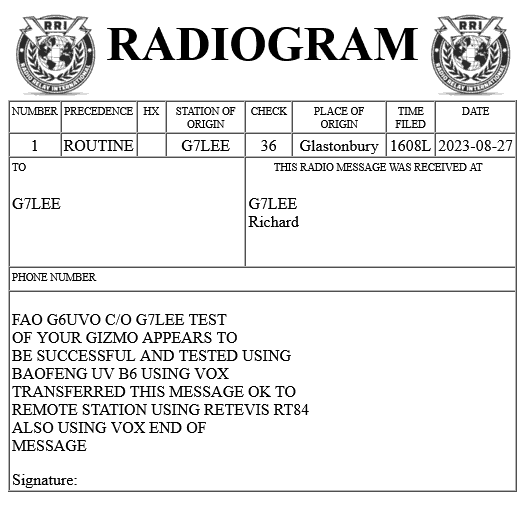 radiogram